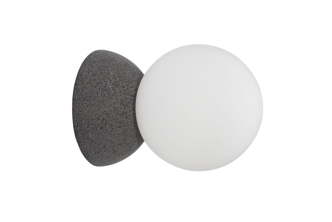 Applique murale Zero grise, verre