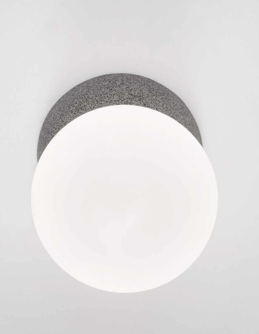 Applique murale Zero grise, verre