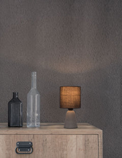 Lampe à poser Zero grise, béton