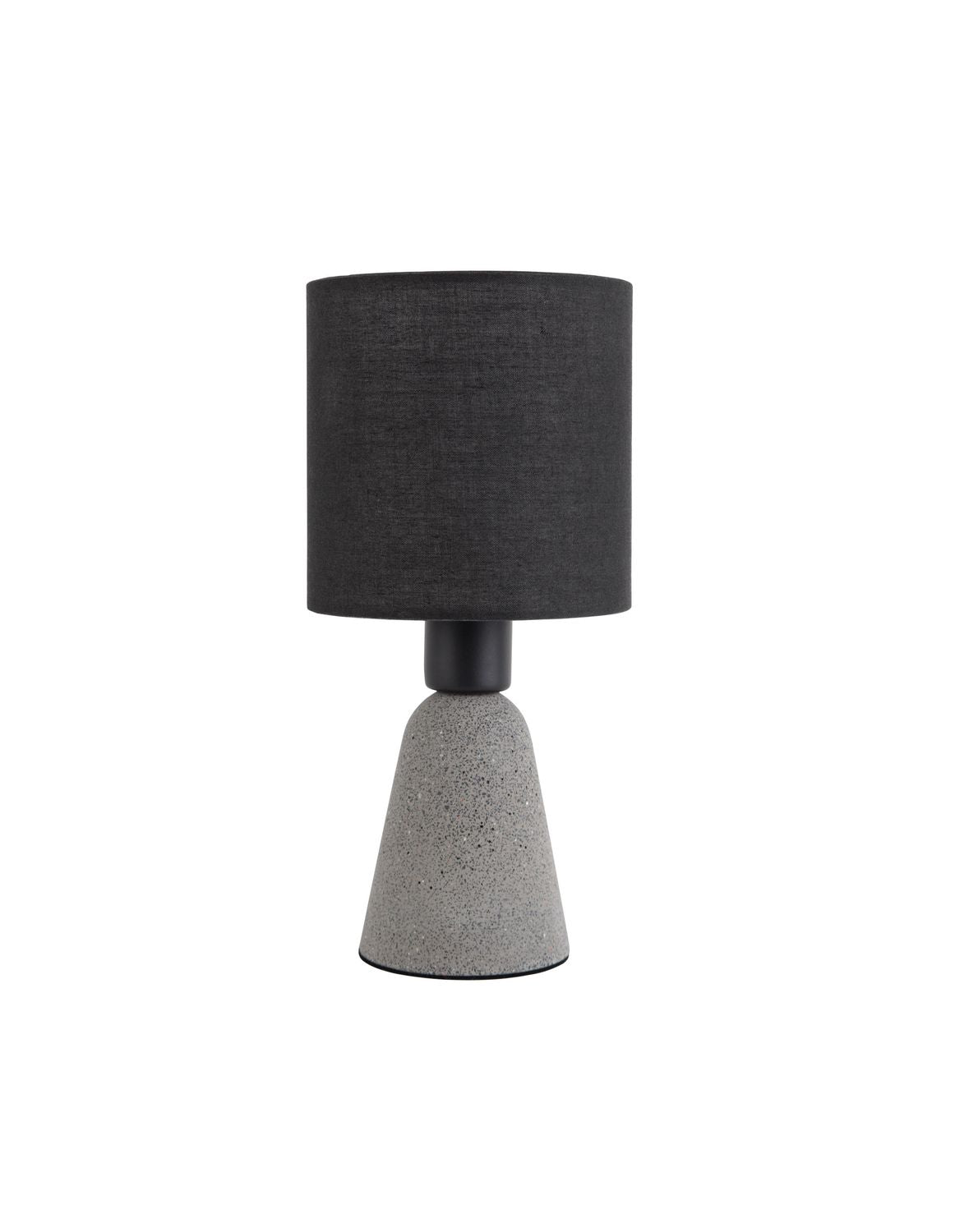 Lampe à poser Zero grise, béton