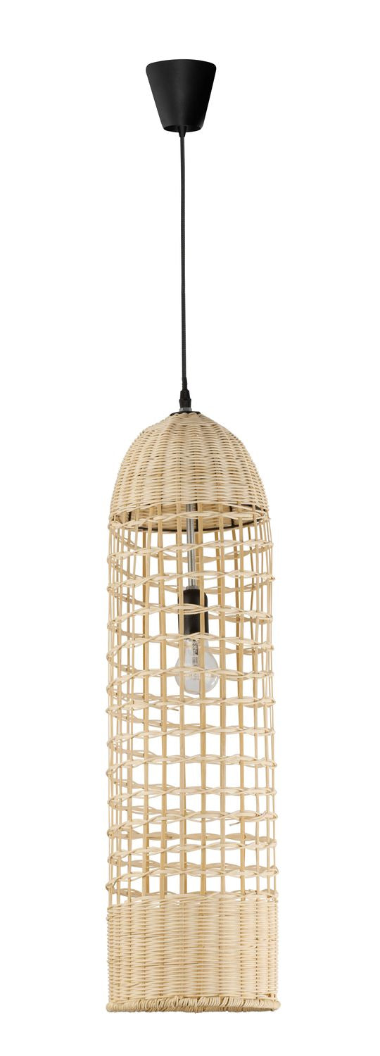 Suspension MIA beige, rotin, H 250 cm (9585081)