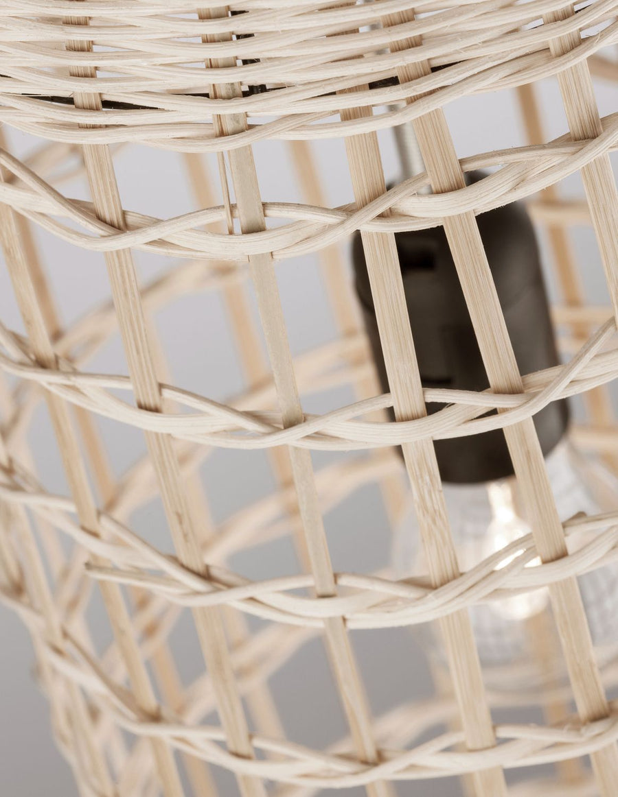 Suspension MIA beige, rotin, H 250 cm (9585081)