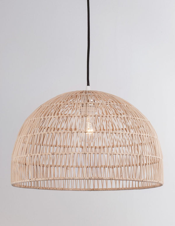 Suspension Melody beige, rotin, H 250 cm (9586446)