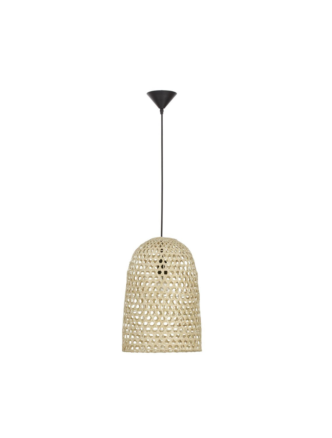 Suspension Aurora beige, rotin, H 190 cm