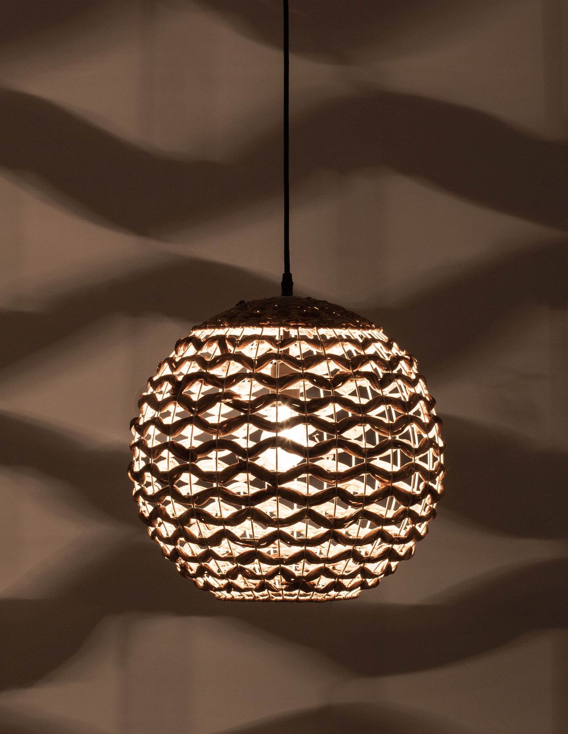 Suspension Griffin marron, H 250 cm (9587121)