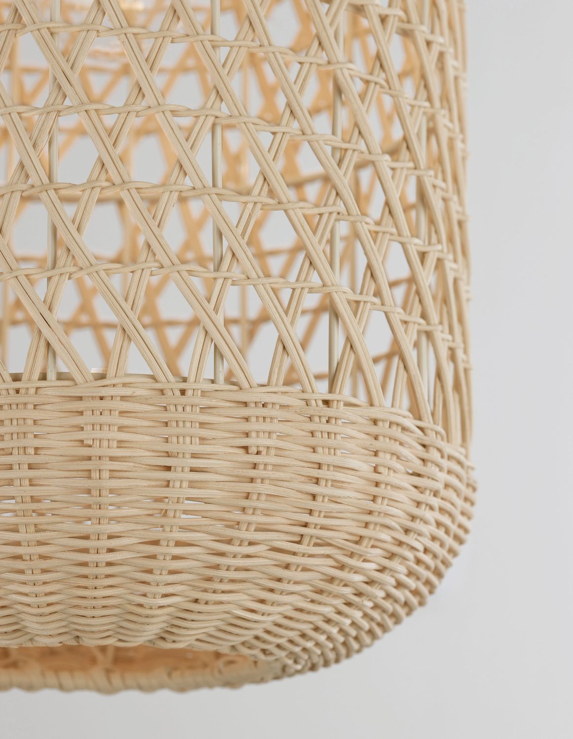 Suspension Aurora beige, rotin, H 250 cm (9587161)