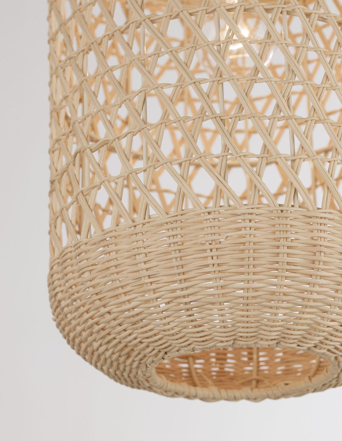 Suspension Aurora beige, rotin, H 250 cm (9587161)