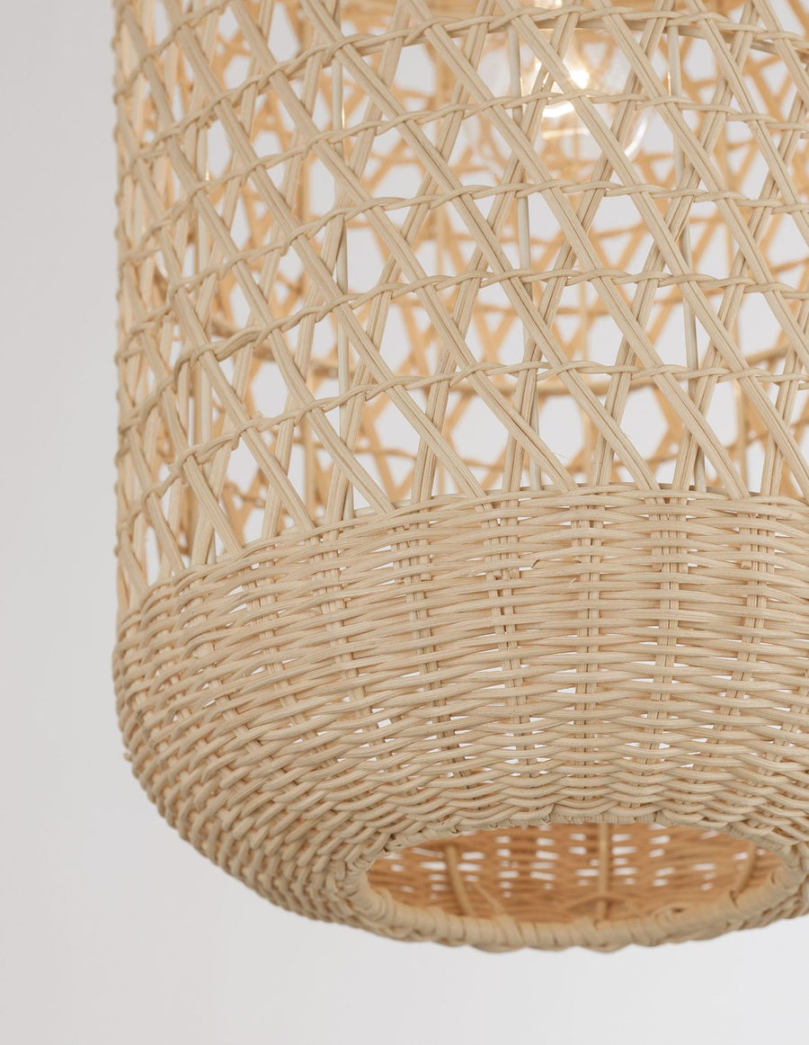 Suspension Aurora beige, rotin, H 250 cm (9587161)