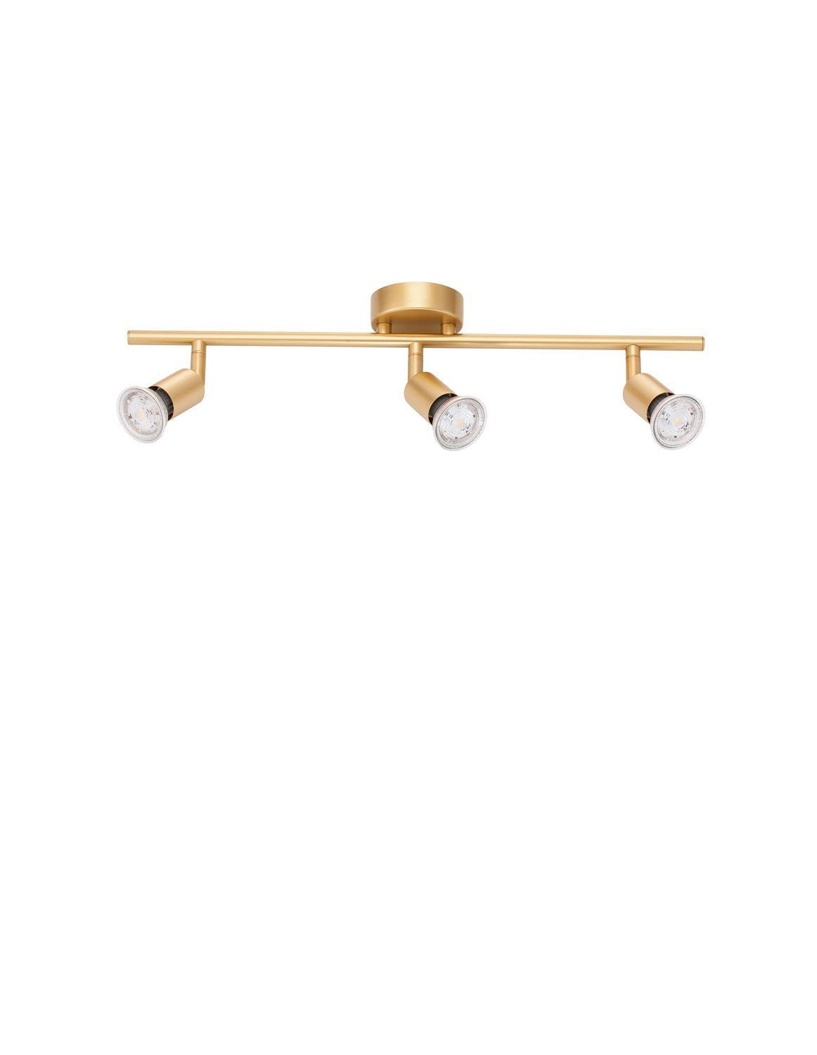 Plafonnier LUP 3 lumières doré