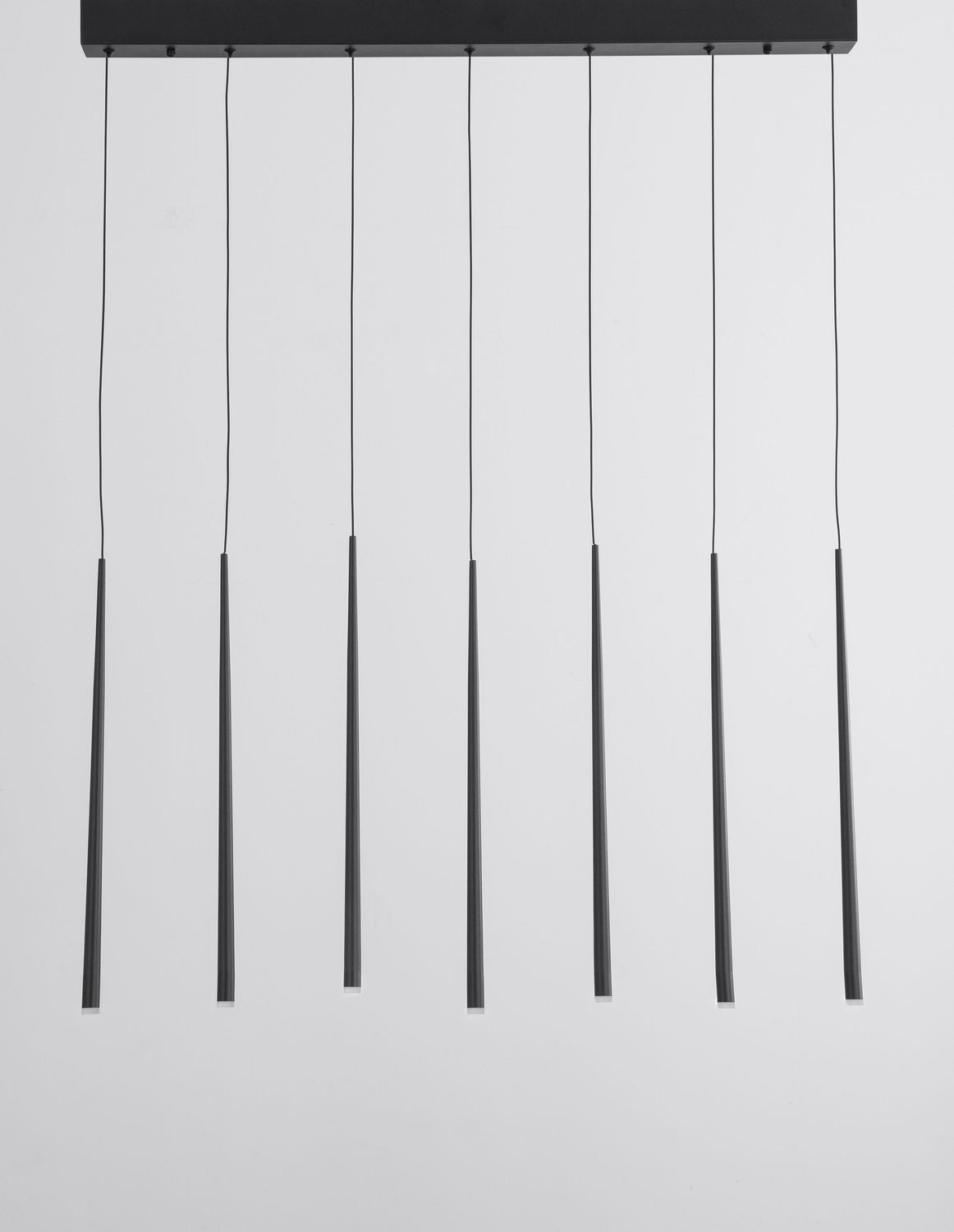 Suspension Giono noire, H 230 cm (9601007)
