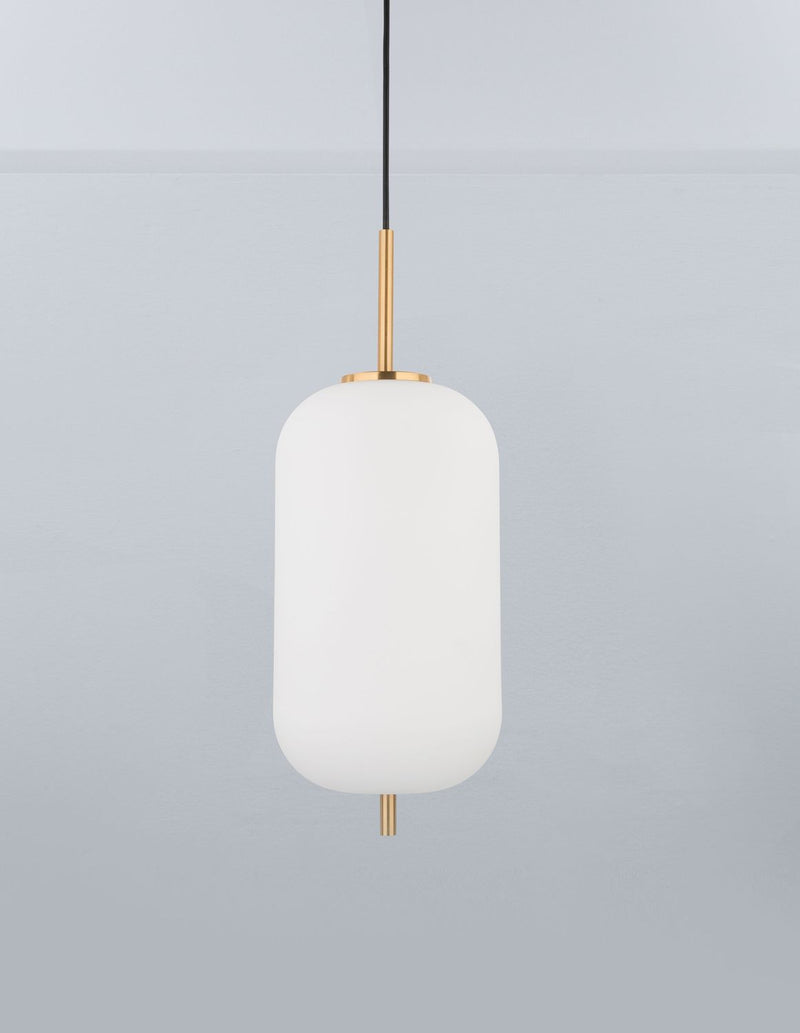 Suspension Lato dorée, verre (9624062)