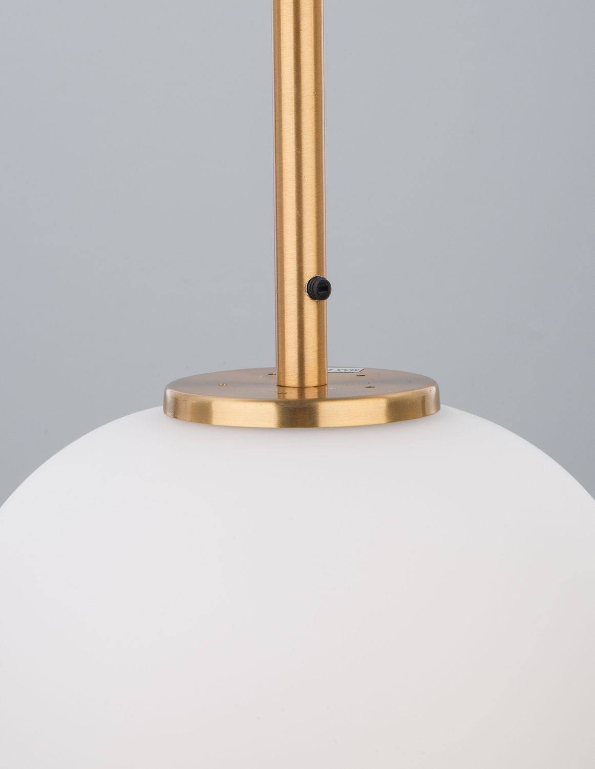 Suspension Lato dorée, verre (9624063)