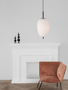 Suspension Lato noire, verre (9624073)