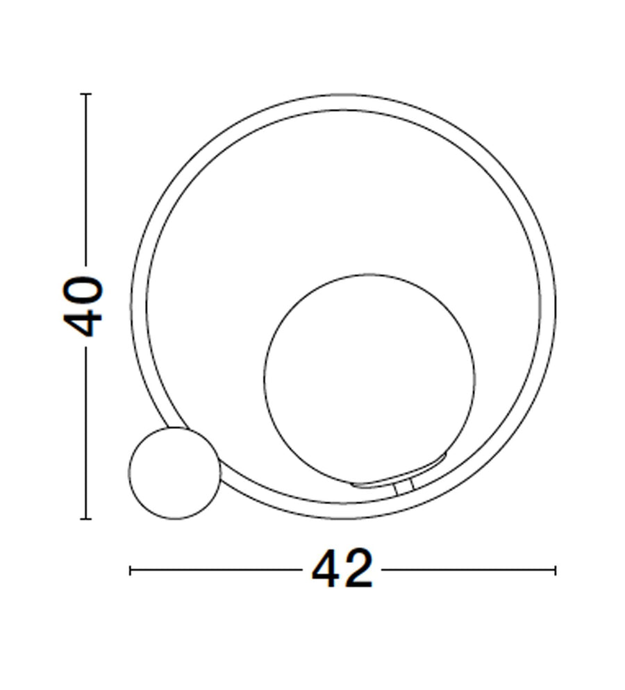 Lampe à poser Neso dorée (9624095)