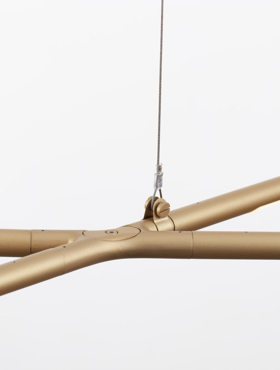 Suspension Raccio laiton, H 200 cm (9695214)