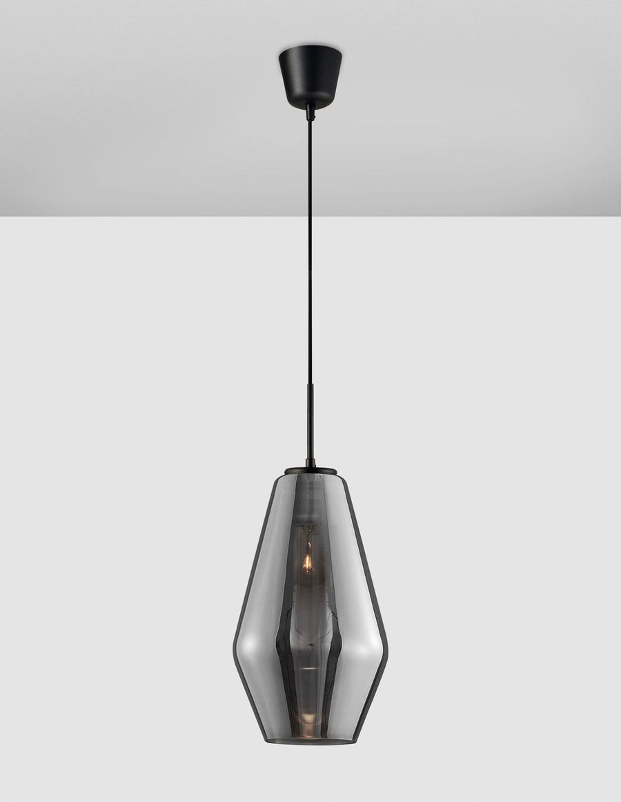 Suspension Veiro noire, verre (9724101)