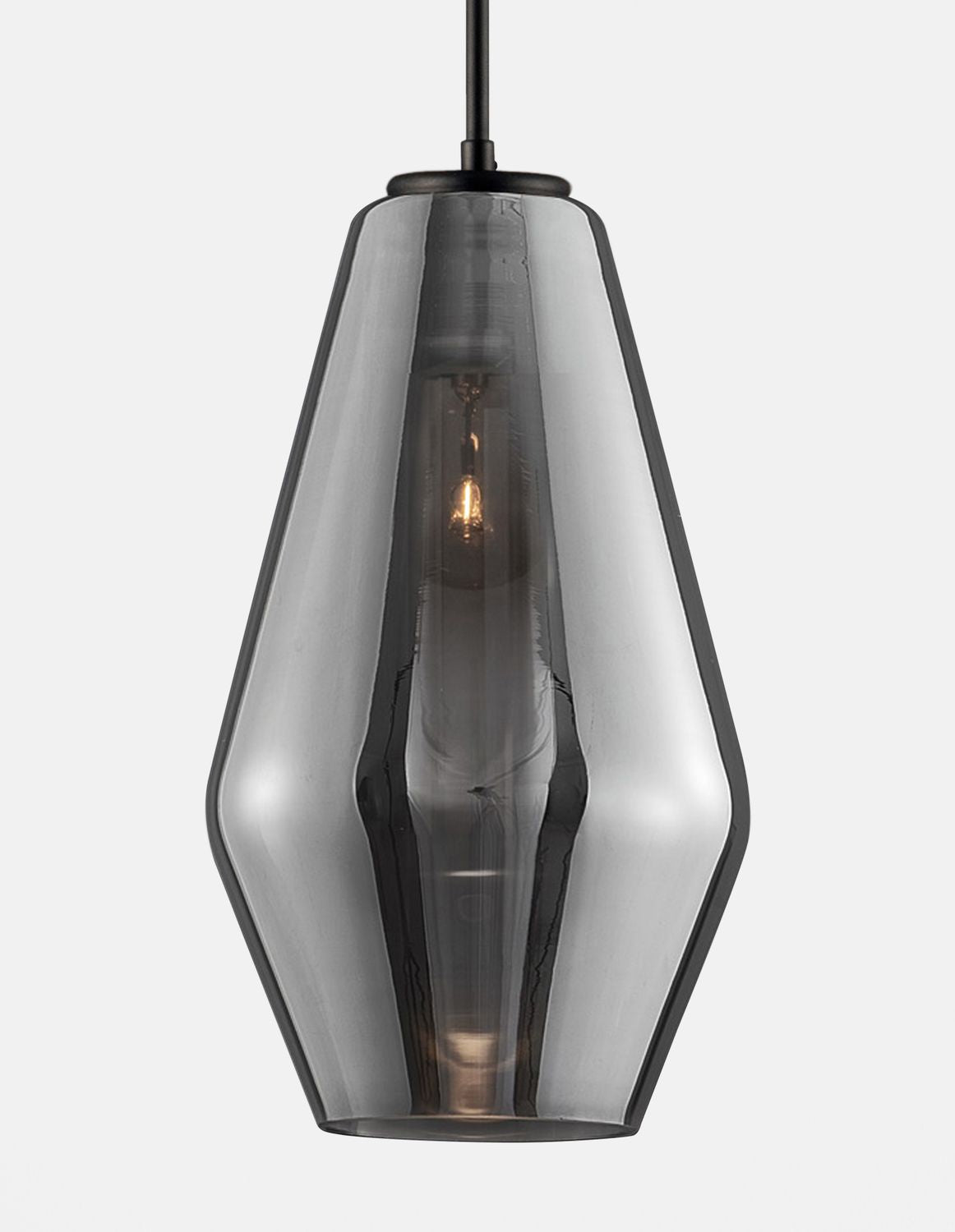 Suspension Veiro noire, verre (9724101)