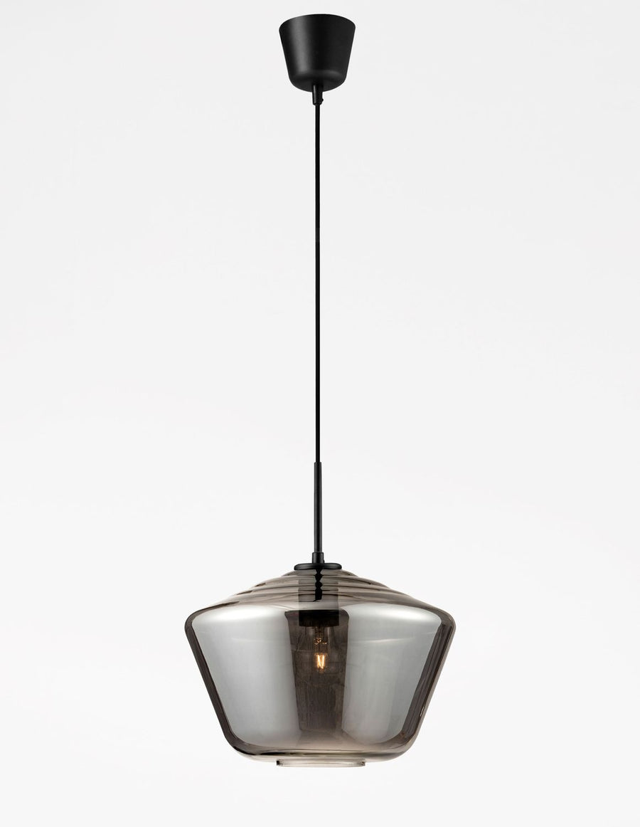 Suspension Veiro noire, verre (9724141)