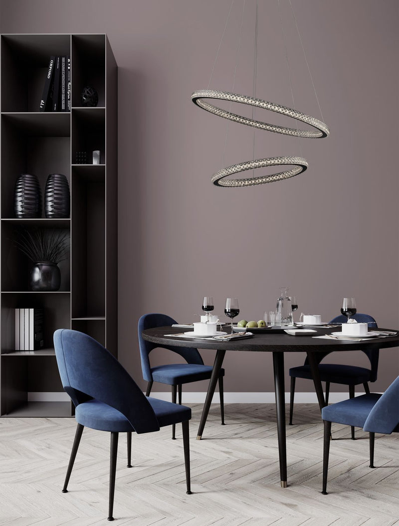 Suspension Ginevra noire (9748159)