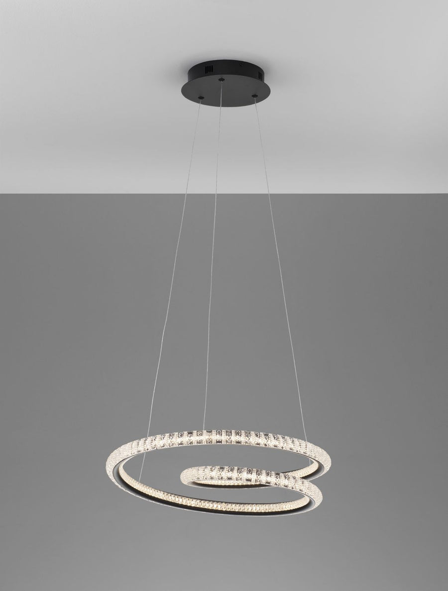 Suspension Ginevra noire (9748165)