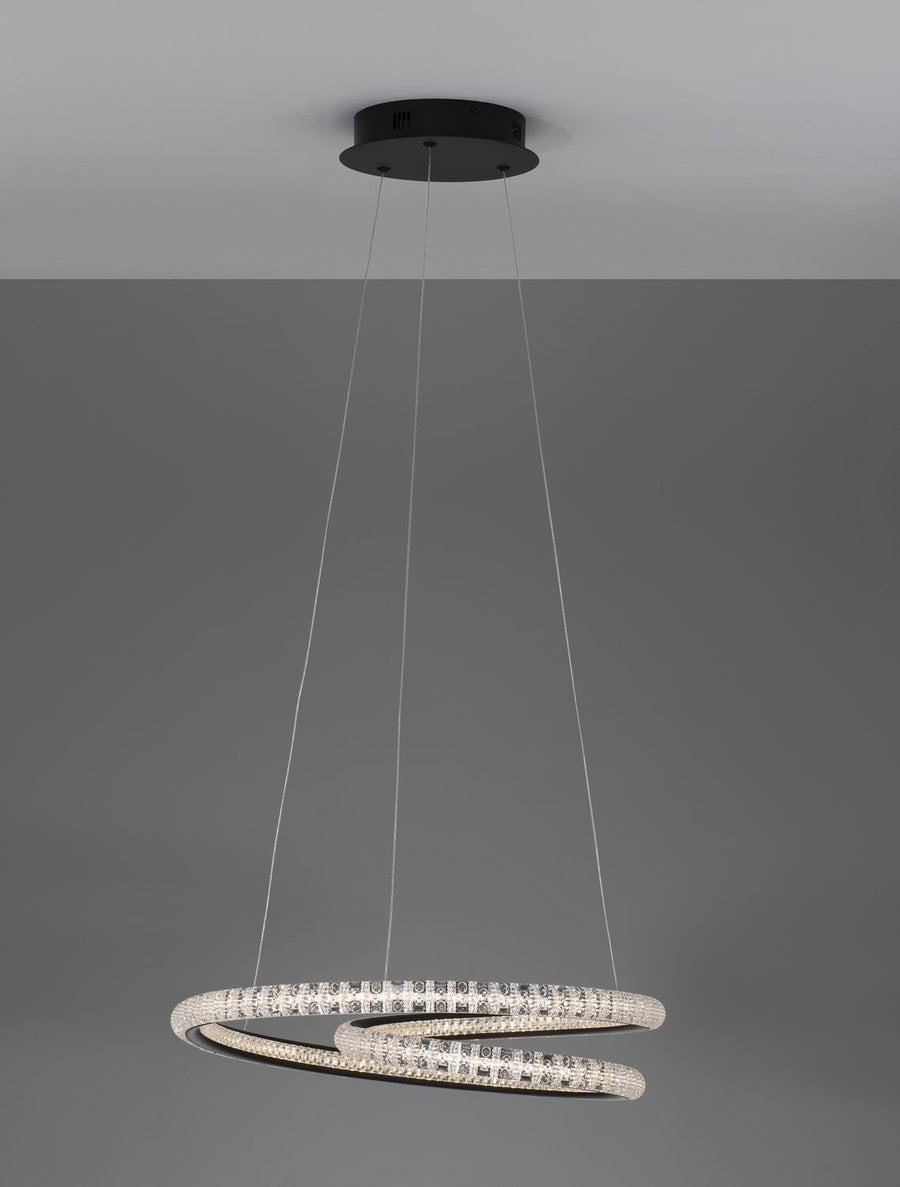 Suspension Ginevra noire (9748165)