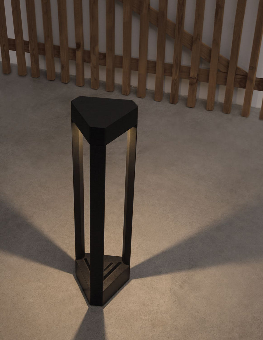 Borne extérieure PAX noire, H 50 cm