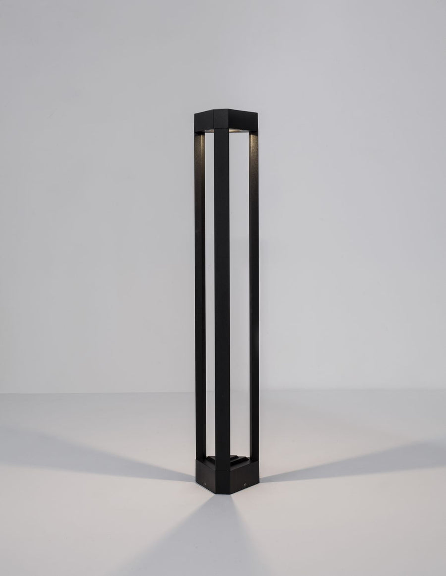 Borne extérieure PAX noire, H 80 cm