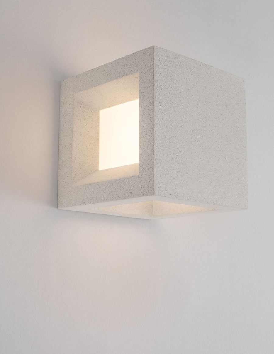 Applique extérieure Castro blanche