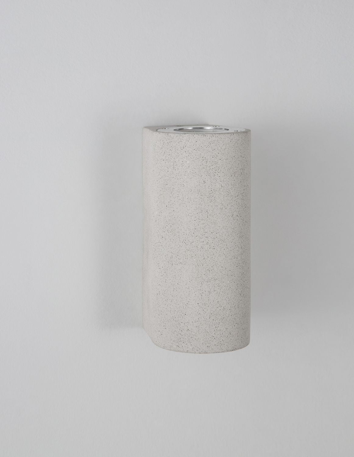 Applique extérieure Lido blanche, H 18 cm
