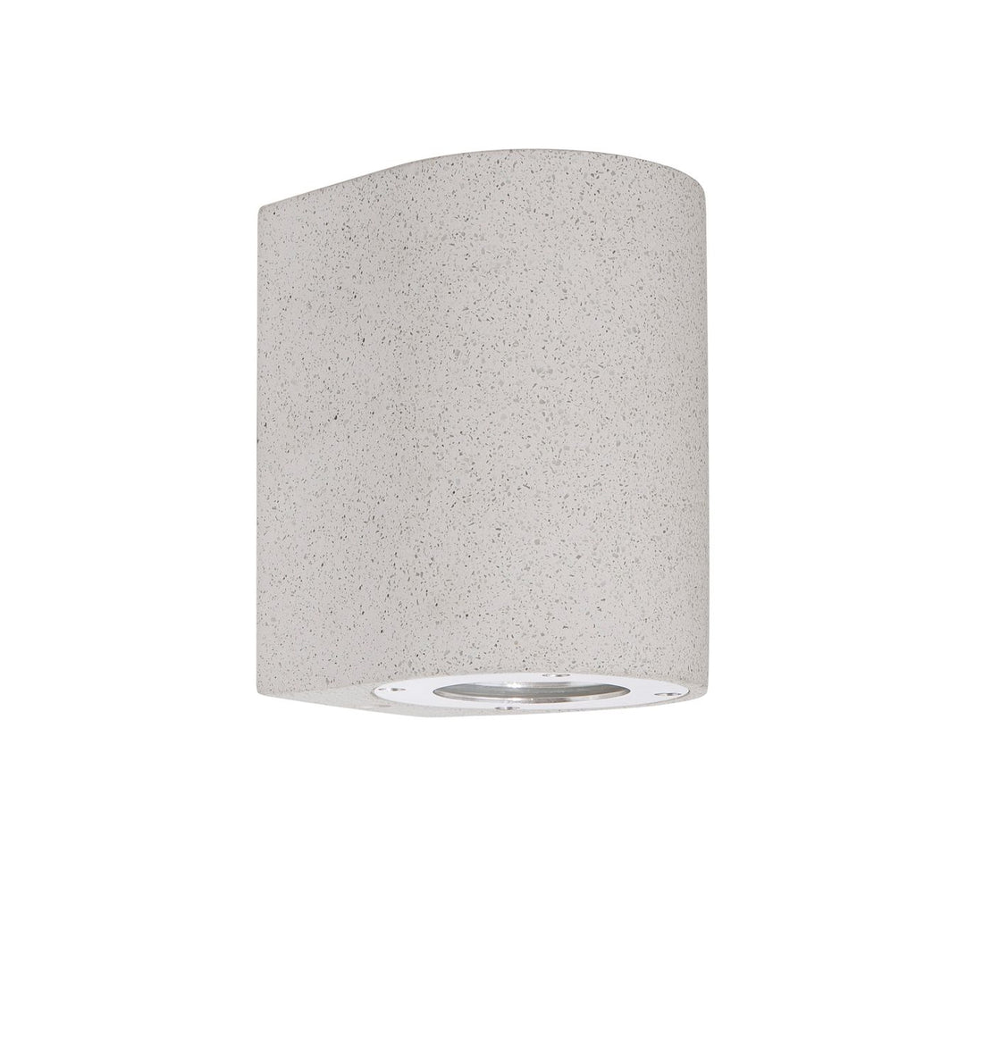 Applique extérieure Lido blanche, H 12 cm