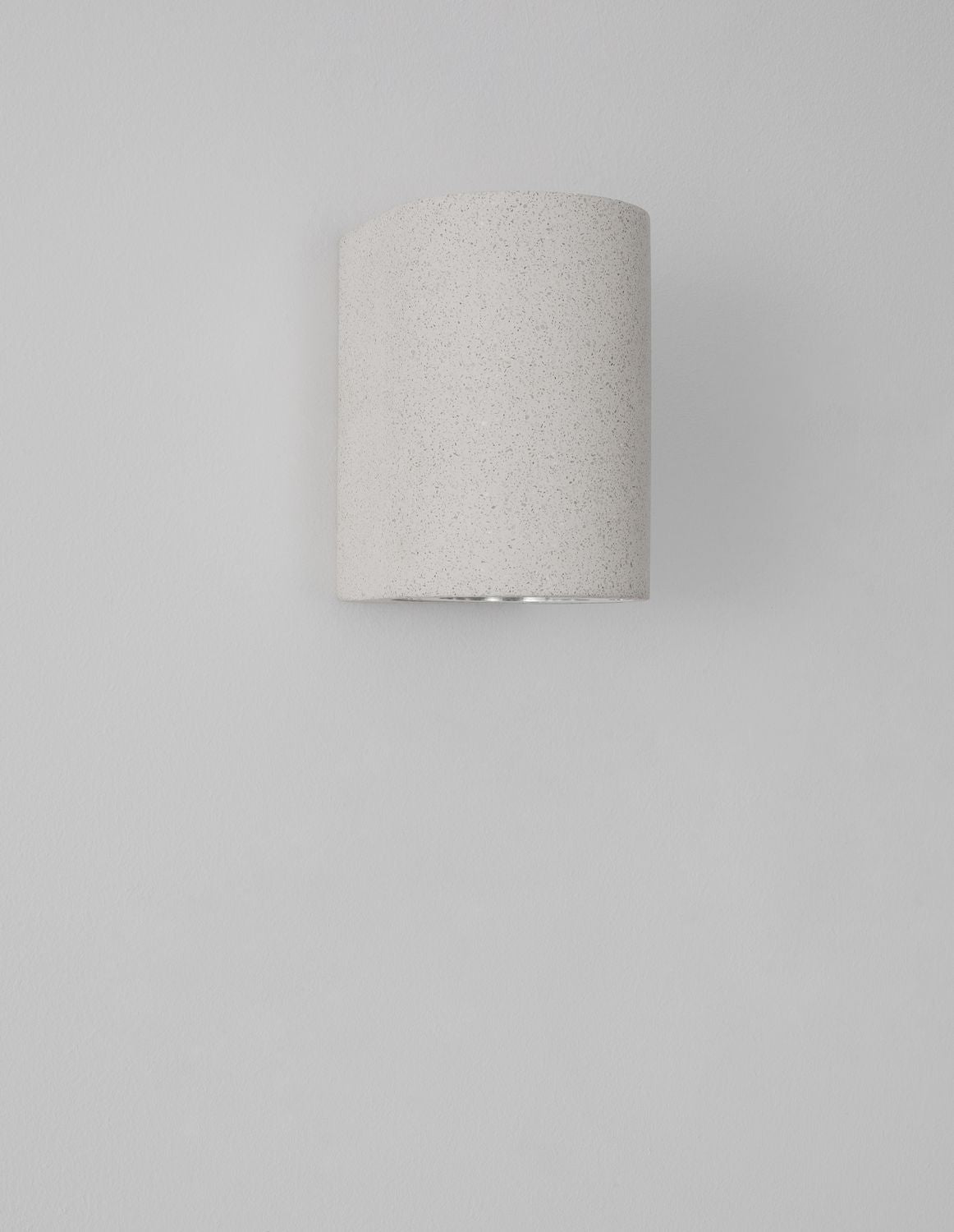Applique extérieure Lido blanche, H 12 cm