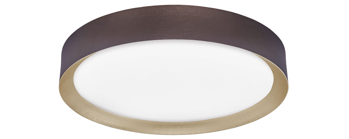 Plafonnier Luton marron