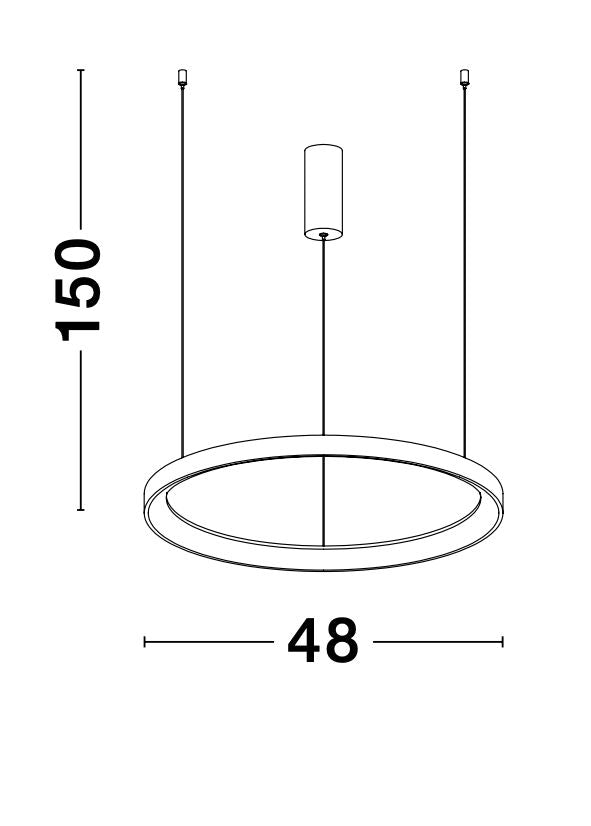 Suspension Pertino blanche (9853681)