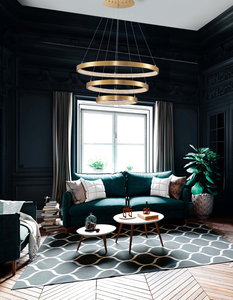 Suspension luminaire | Preston Dorée