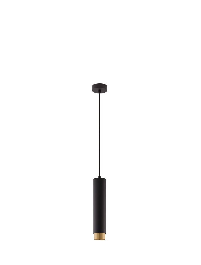 Suspension luminaire | Pongo Noire H 180 cm