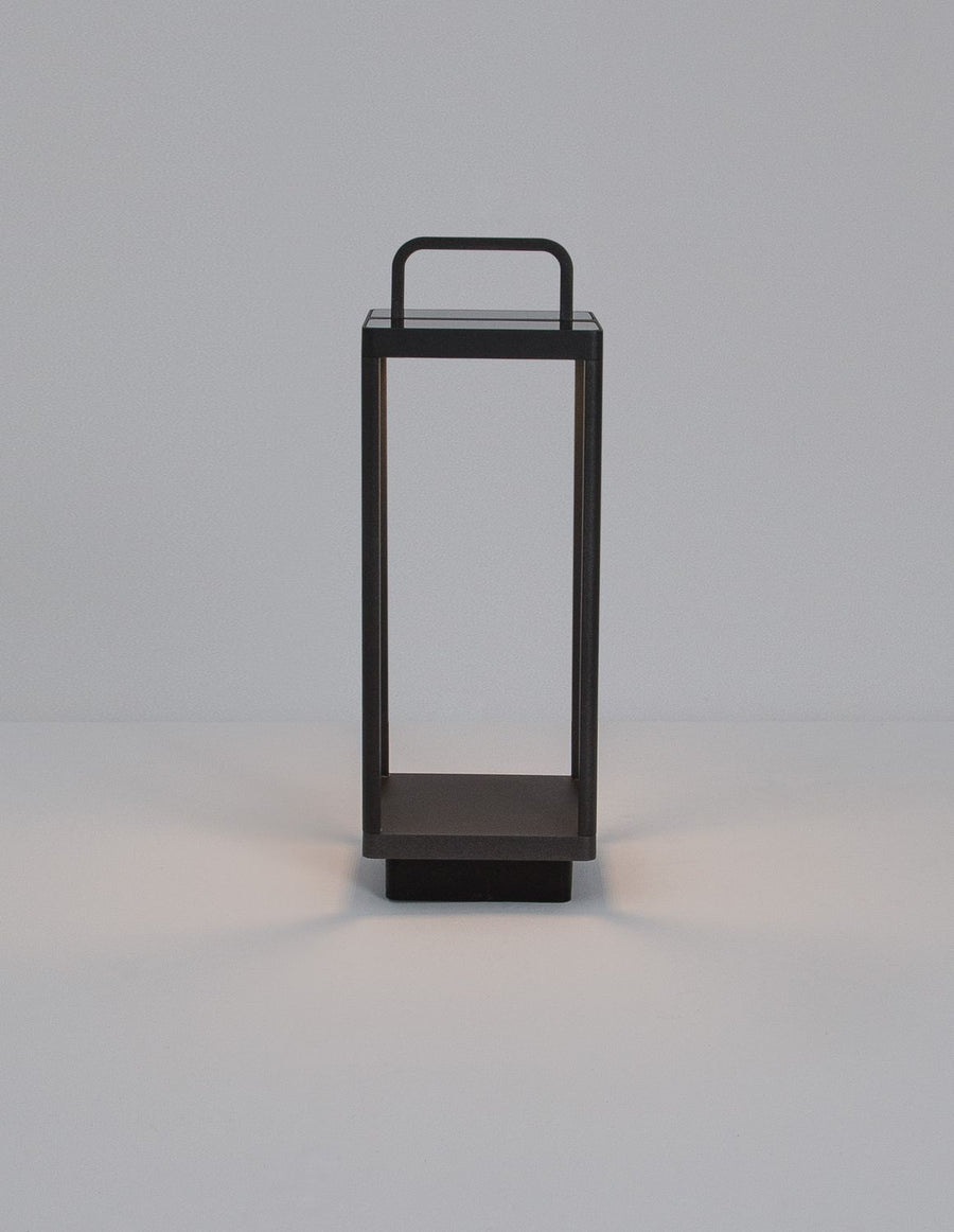 Borne extérieure Bali anthracite, H 51 cm