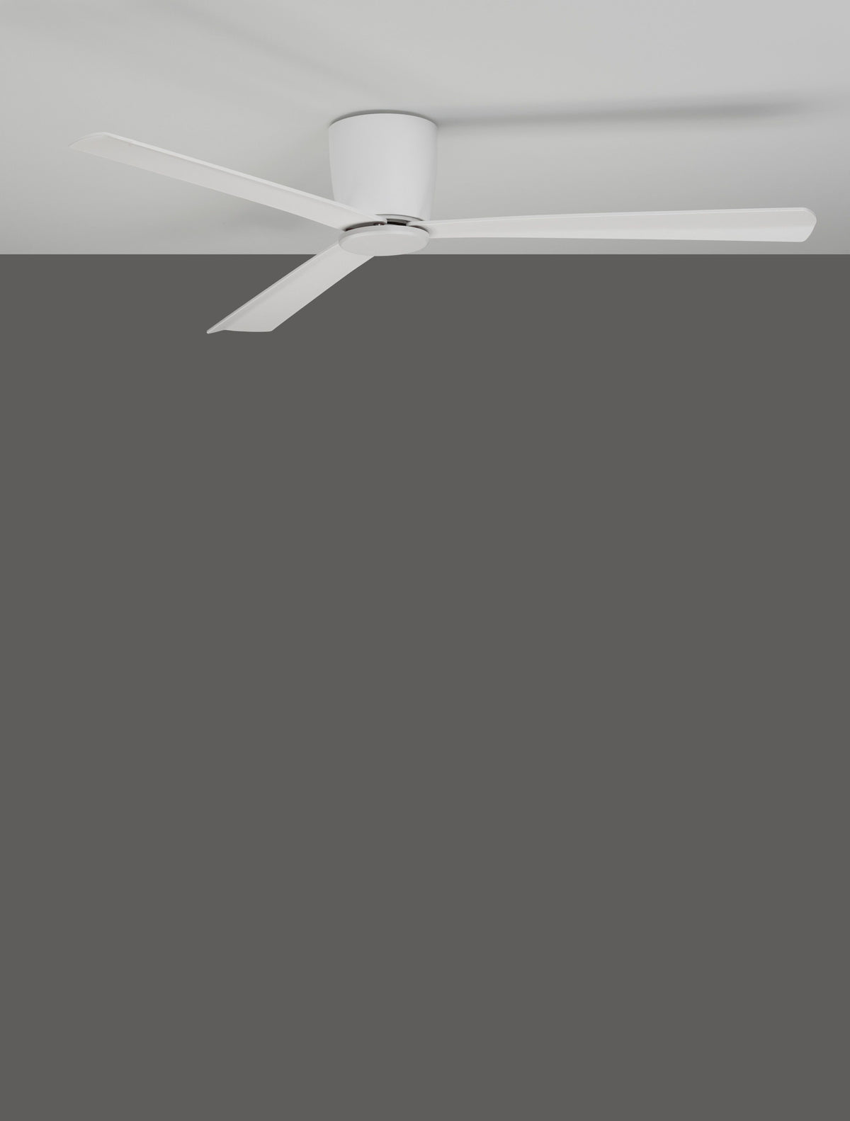 Ventilateur de plafond lumineux Dell blanc