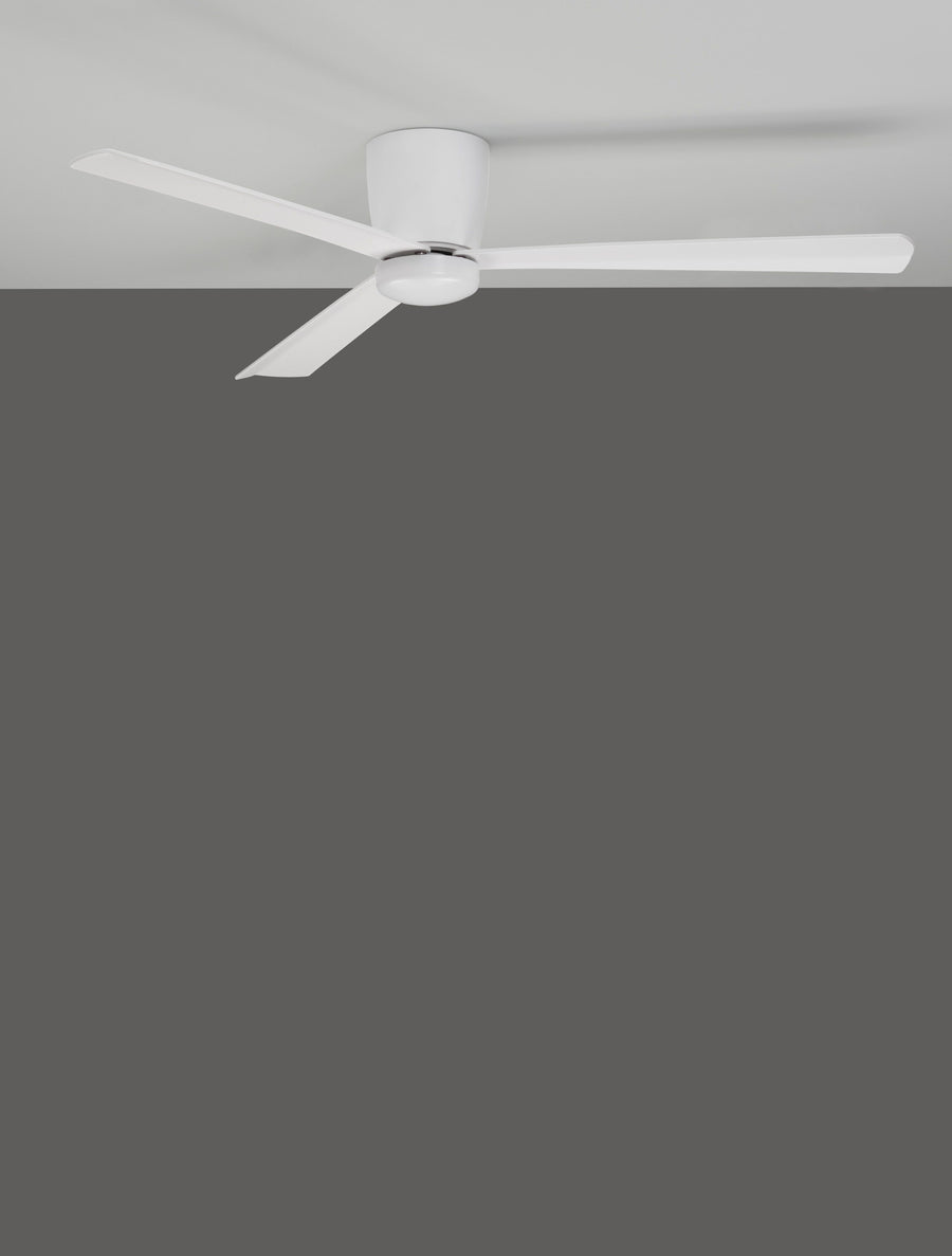 Ventilateur de plafond lumineux Dell blanc