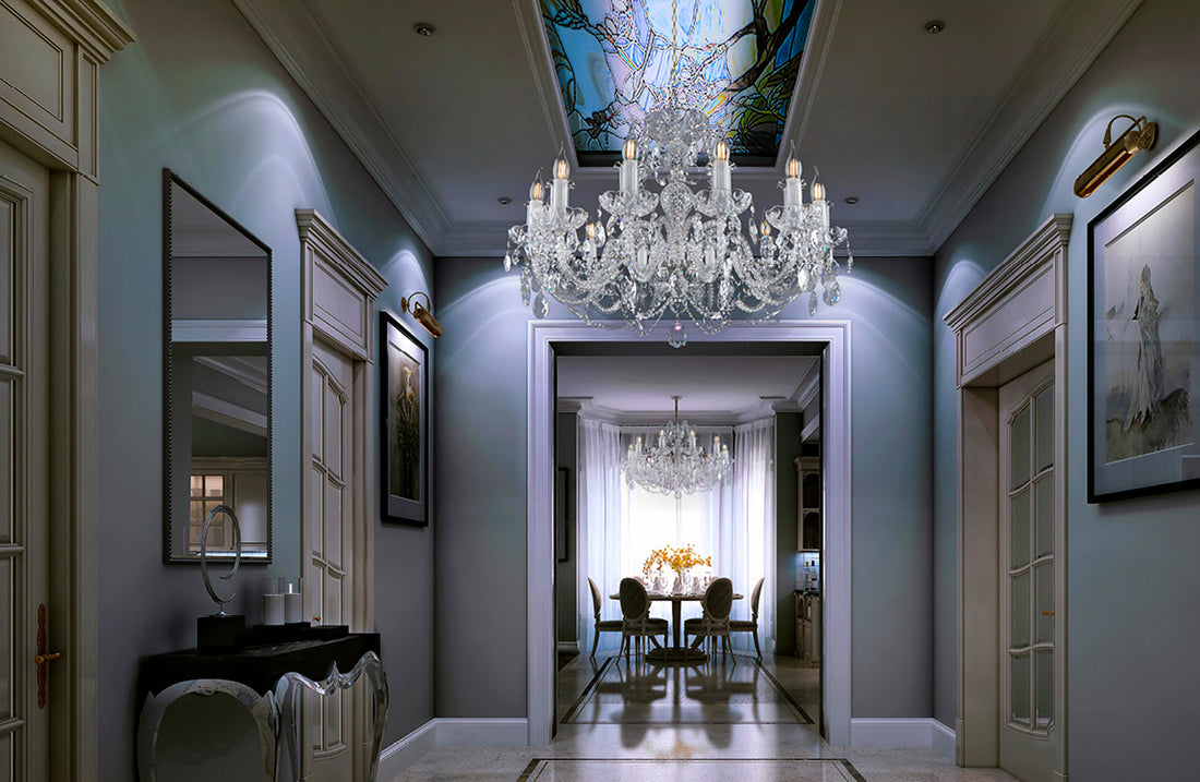 Bohemian crystal chandelier EL1071201PB
