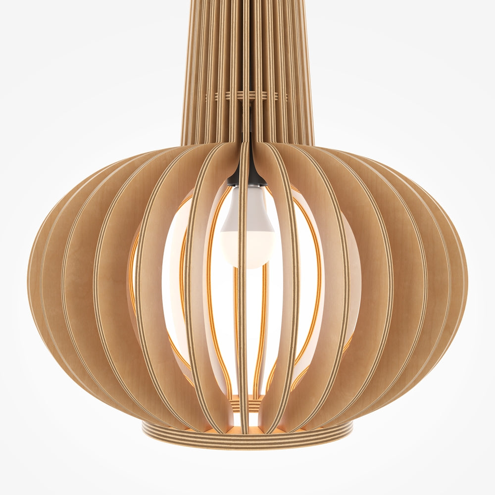 Roots black pendant light