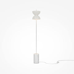 Kyoto white floor lamp
