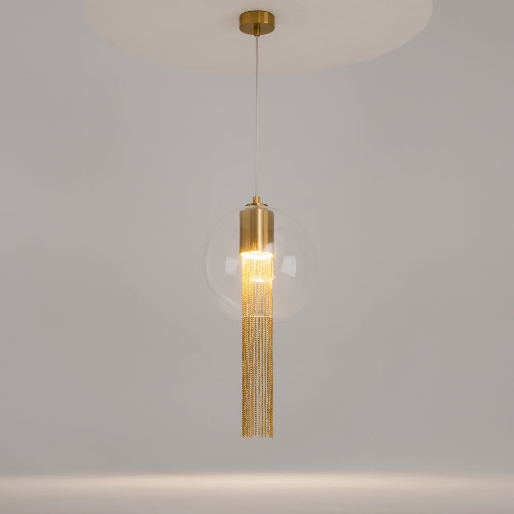 Flusso Bronze pendant light