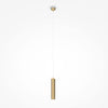 Focus gold pendant light