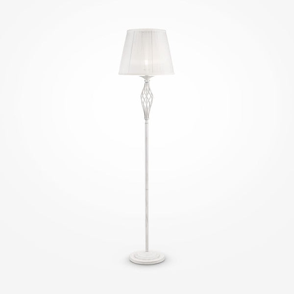 Grace white floor lamp