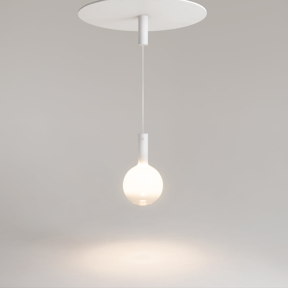 Nebula white pendant light