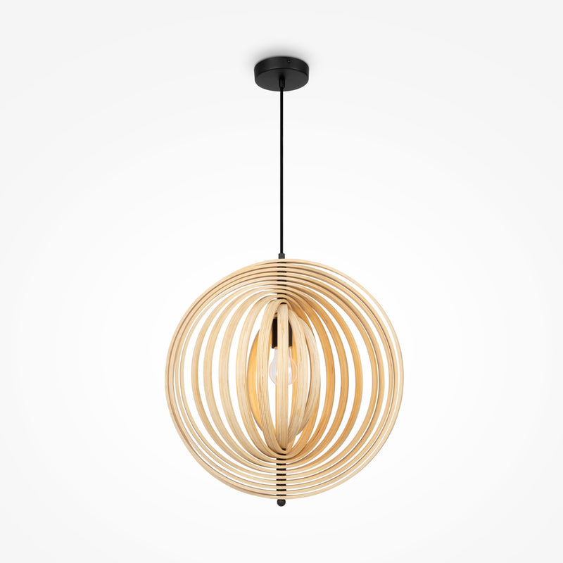 Roots black pendant light