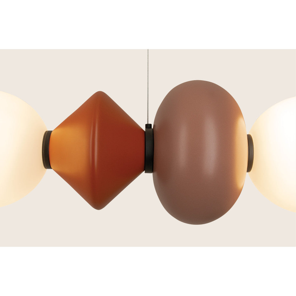 Partie Intermediaire pour Suspension Plug&Play ZAMBELIS D160 DESIGN Terracotta 25111