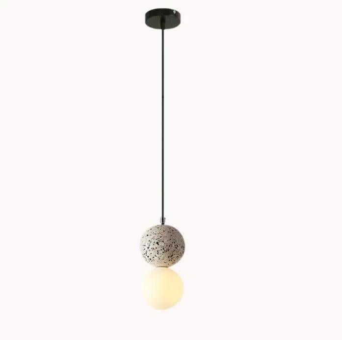 Wood Glass Concrete Pendant | Ulmo