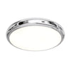 Plafonnier LED Piatto 80 chromé