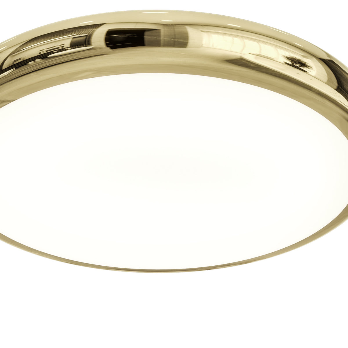 Plafonnier LED Piatto 80 doré